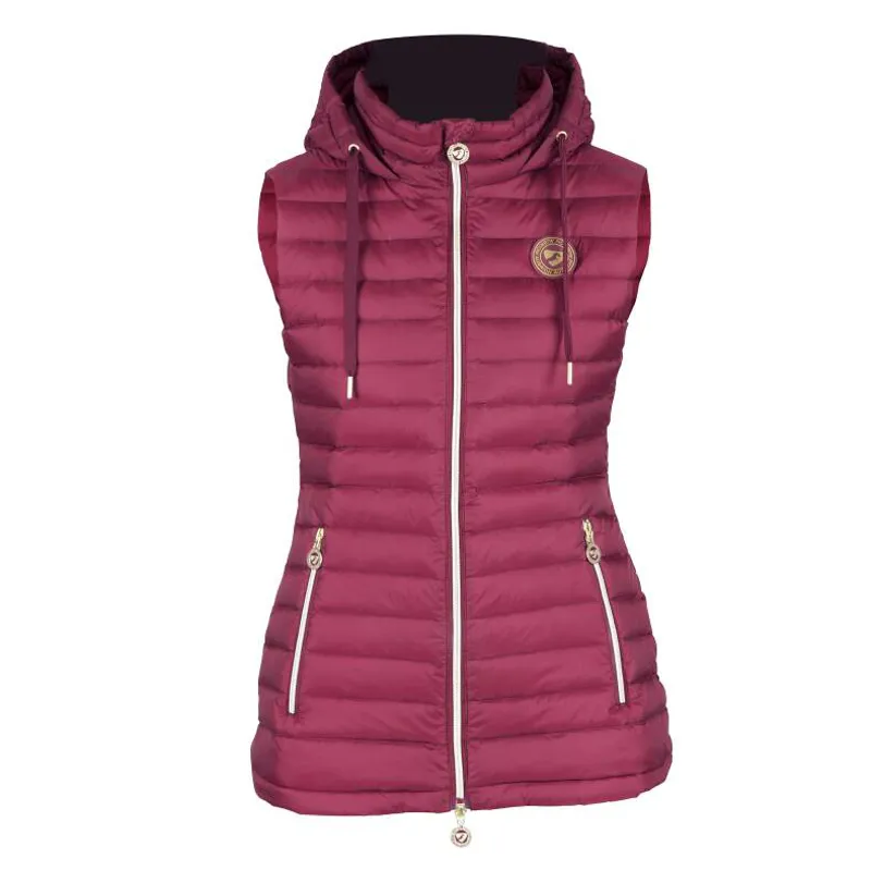 Aubrion Norwood Packaway Gilet - Wine 